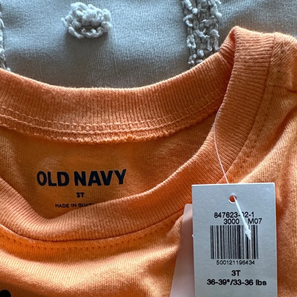 Old Navy Kids Orange Tee - Sea the Day